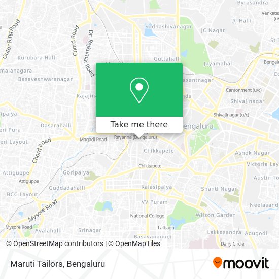 Maruti Tailors map