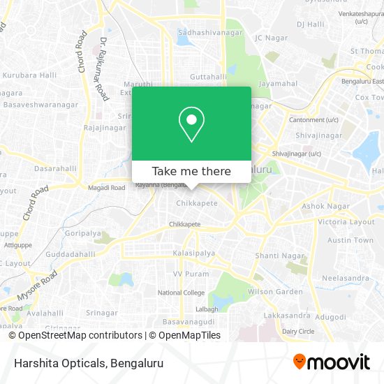 Harshita Opticals map