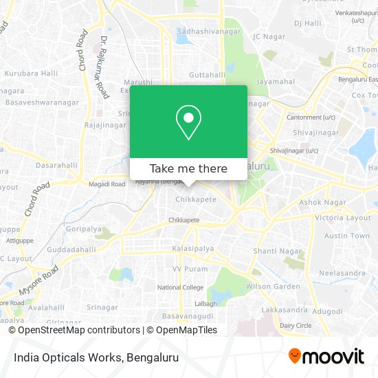 India Opticals Works map