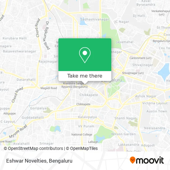 Eshwar Novelties map