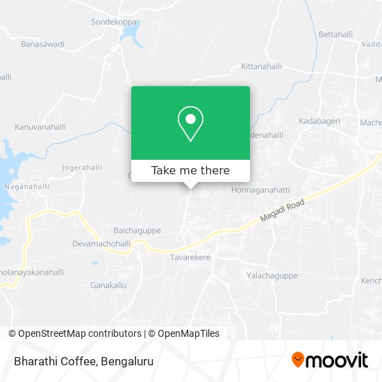 Bharathi Coffee map