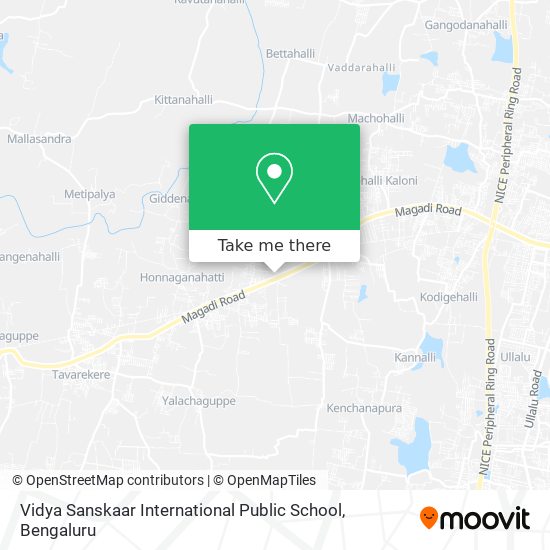 Vidya Sanskaar International Public School map
