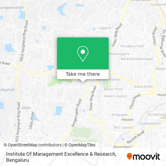 Institute Of Management Excellence & Research map