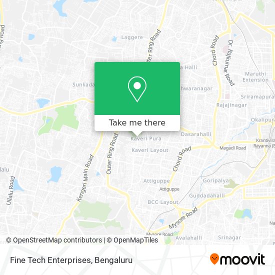 Fine Tech Enterprises map