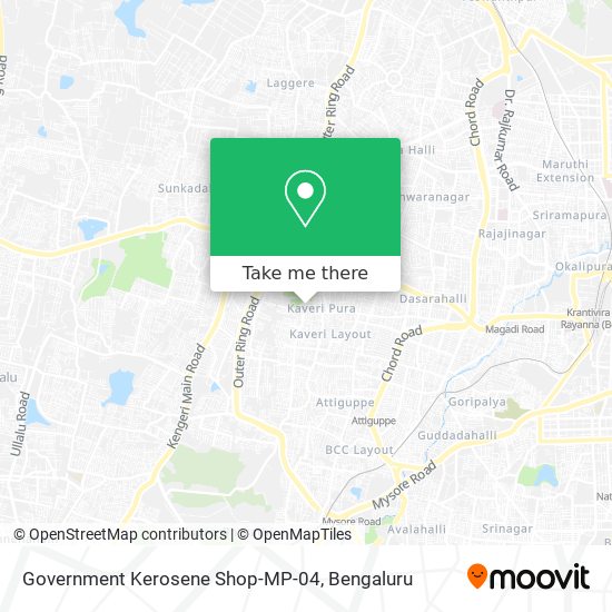 Government Kerosene Shop-MP-04 map