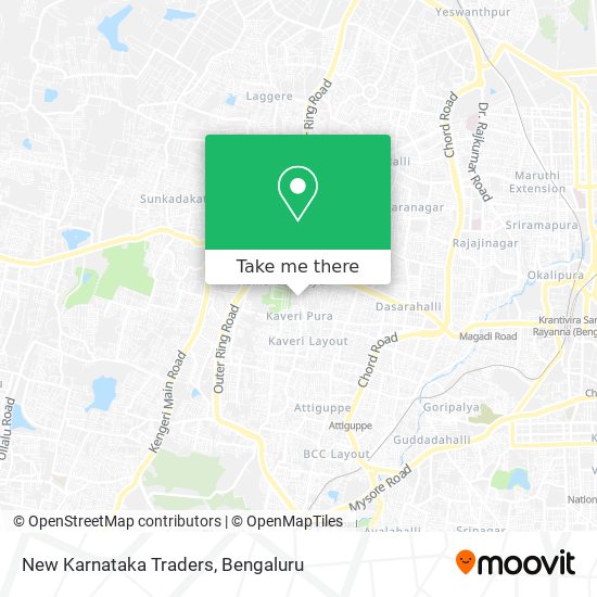 New Karnataka Traders map