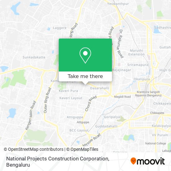 National Projects Construction Corporation map
