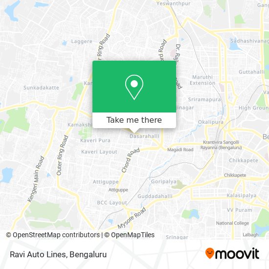 Ravi Auto Lines map