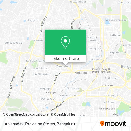 Anjanadevi Provision Stores map