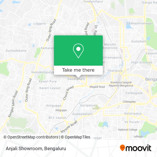 Anjali Showroom map