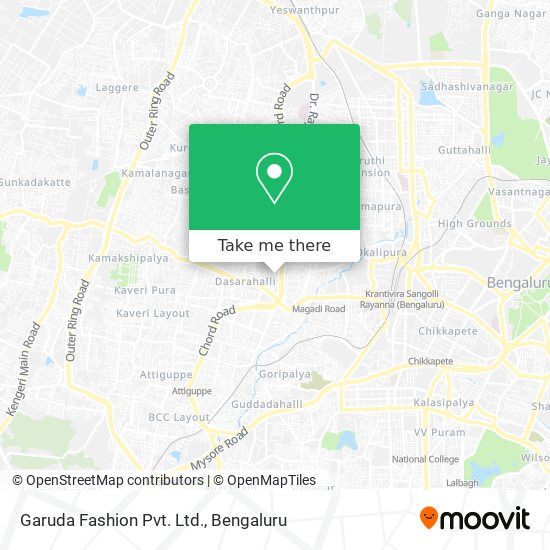 Garuda Fashion Pvt. Ltd. map