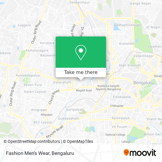 Fashion Men's Wear map