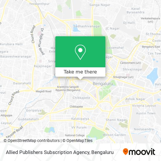 Allied Publishers Subscription Agency map