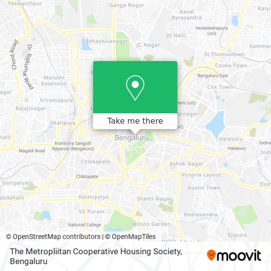 The Metropliitan Cooperative Housing Society map