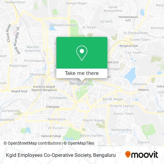 Kgid Employees Co-Operative Society map