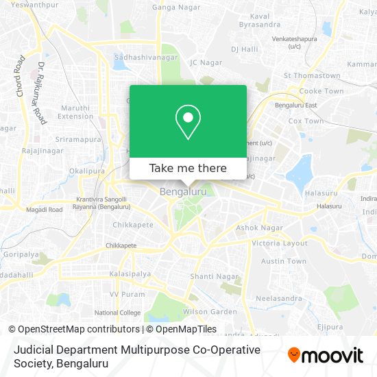 Judicial Department Multipurpose Co-Operative Society map