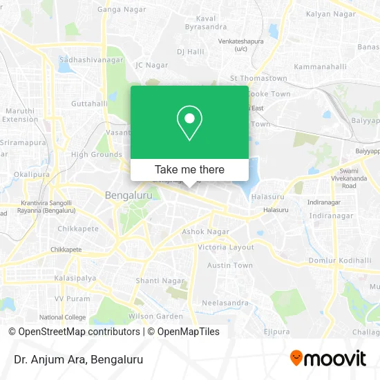 Dr. Anjum Ara map