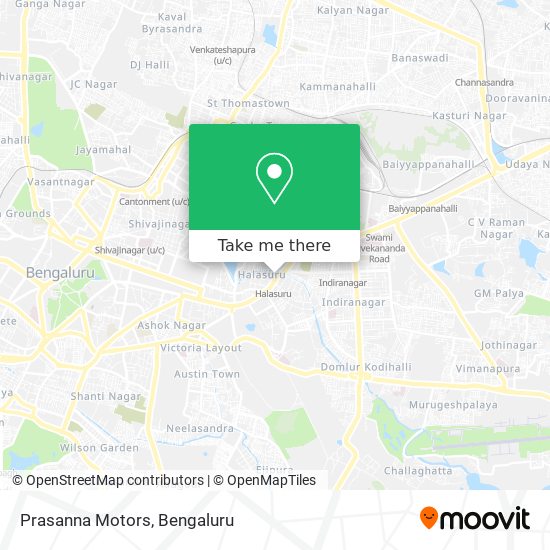 Prasanna Motors map