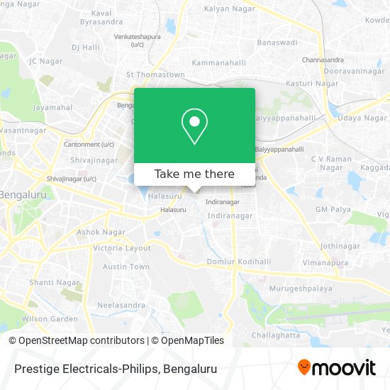 Prestige Electricals-Philips map