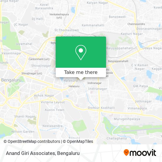 Anand Giri Associates map
