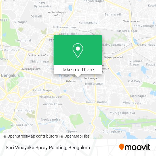 Shri Vinayaka Spray Painting map