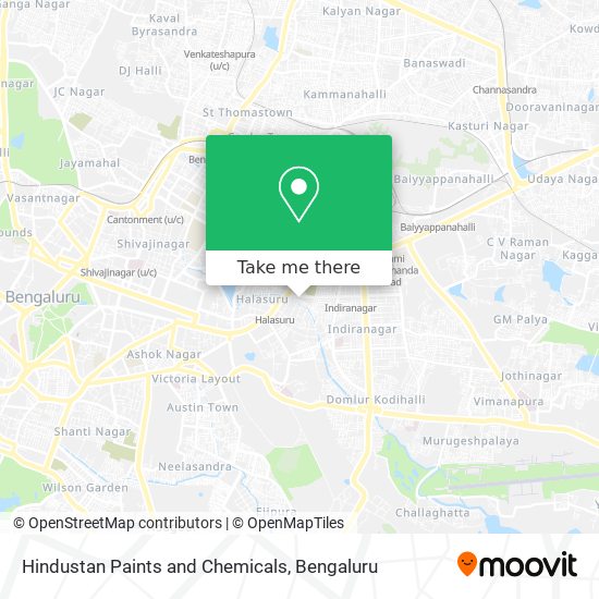Hindustan Paints and Chemicals map