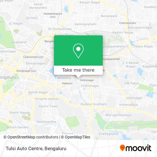 Tulsi Auto Centre map