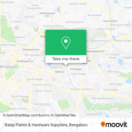 Balaji Paints & Hardware Suppliers map