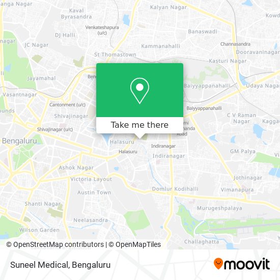 Suneel Medical map