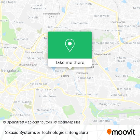 Sixaxis Systems & Technologies map