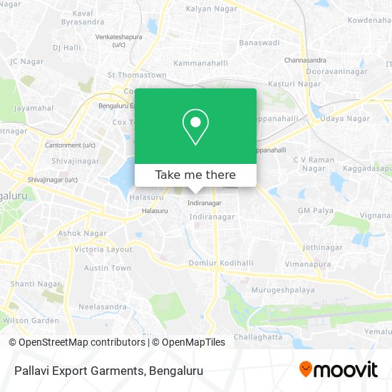 Pallavi Export Garments map