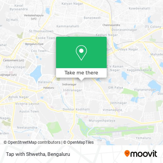 Tap with Shwetha map