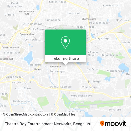 Theatre Boy Entertainment Networks map