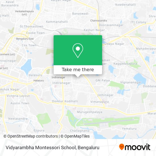 Vidyarambha Montessori School map