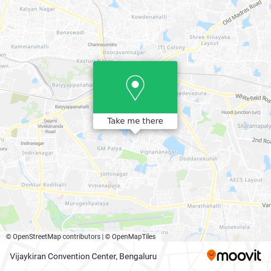 Vijaykiran Convention Center map