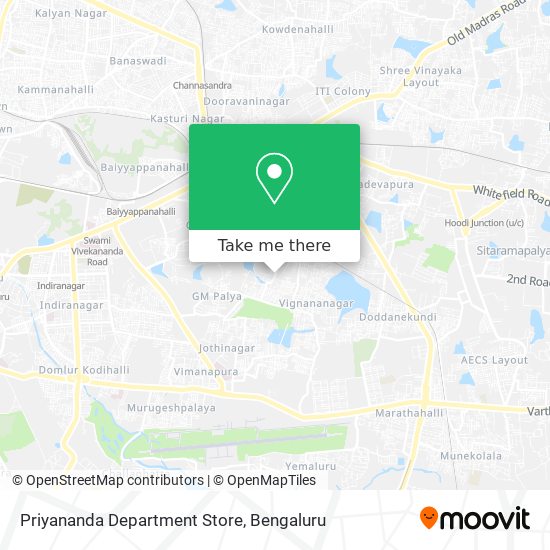 Priyananda Department Store map