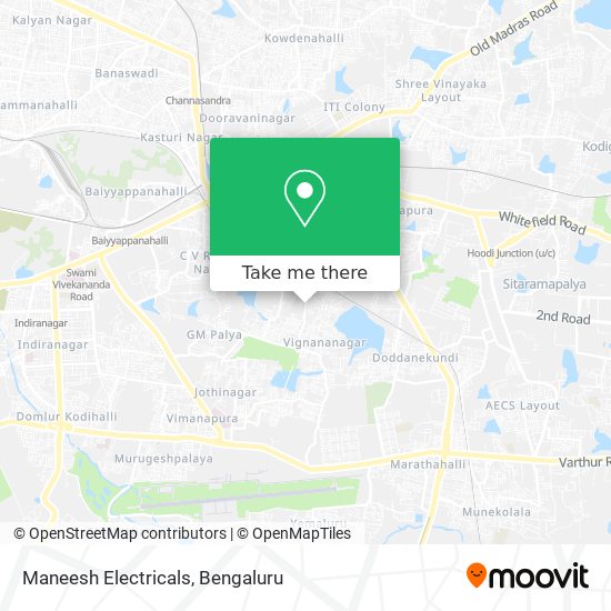 Maneesh Electricals map