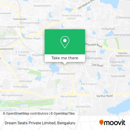 Dream Seats Private Limited map