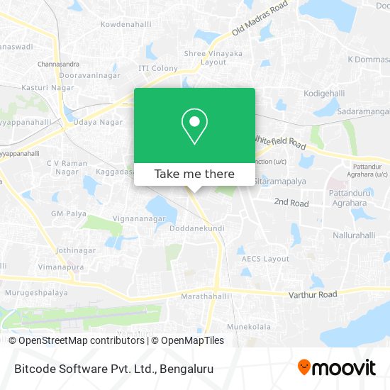 Bitcode Software Pvt. Ltd. map