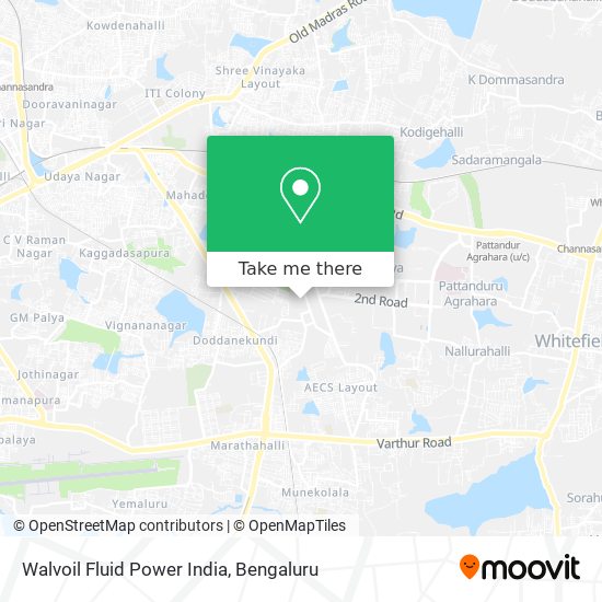 Walvoil Fluid Power India map