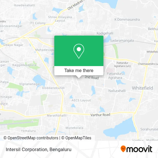 Intersil Corporation map