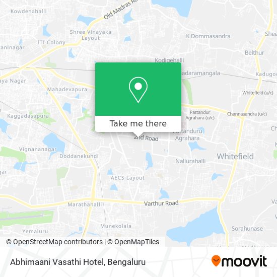 Abhimaani Vasathi Hotel map