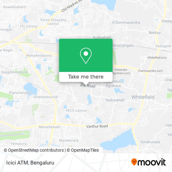 Icici ATM map