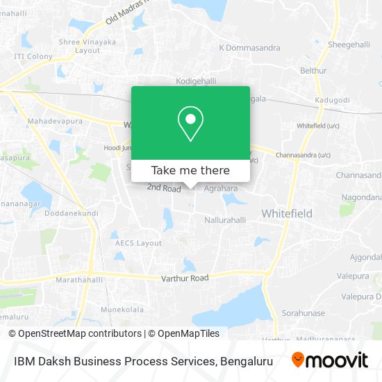 IBM Daksh Business Process Services map