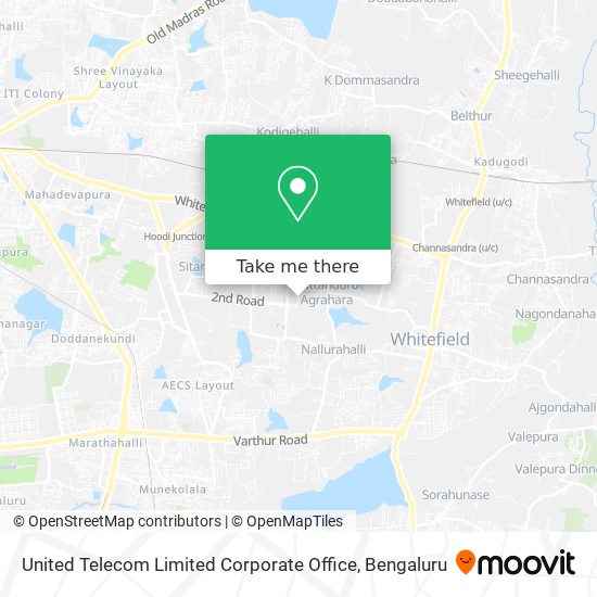 United Telecom Limited Corporate Office map