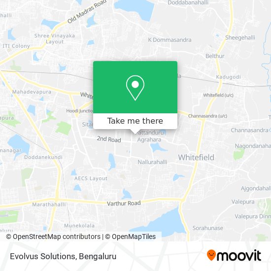 Evolvus Solutions map