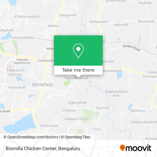 Bismilla Chicken Center map