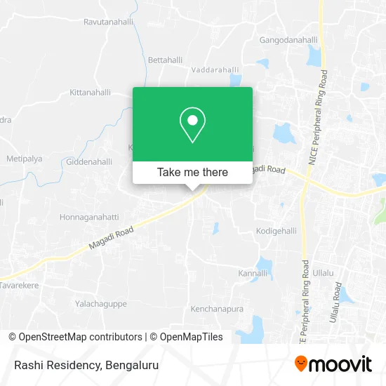Rashi Residency map
