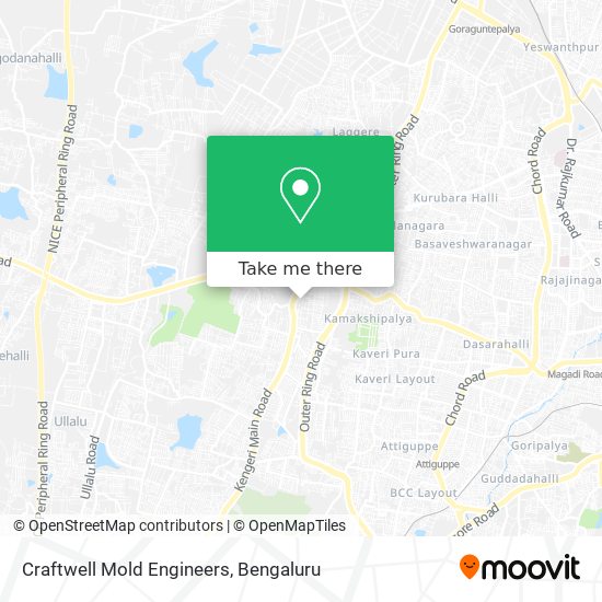 Craftwell Mold Engineers map