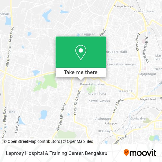 Leprosy Hospital & Training Center map